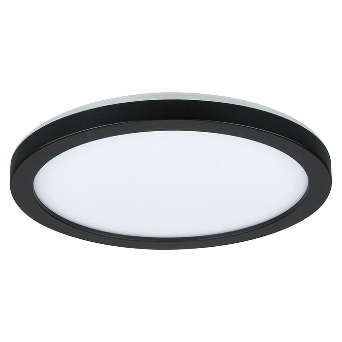 Paulmann LED-Panel Atria Shine (Durchmesser: 19 cm, 12,5 W, Schwarz, Neutralweiß) | BAUHAUS