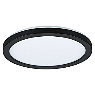 Paulmann Okrogel LED panel (Premer: 19 cm, 12,5 W, Črna, Nevtralno bela)