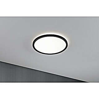 Paulmann LED-Panel Atria Shine (Durchmesser: 29,3 cm, 19 W, Schwarz, Neutralweiß)