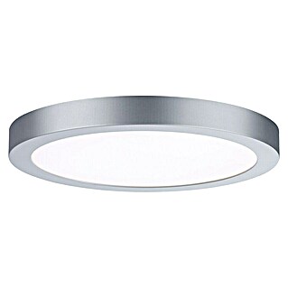 Paulmann Panel LED redondo Abia (24 W, Cromado mate, Blanco neutro)