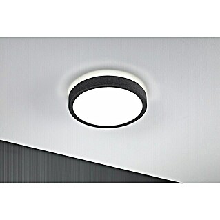 Paulmann LED-Panel rund Cosara (15 W, Ø x H: 30 x 6,2 cm, Dungelgrau, Neutralweiß)