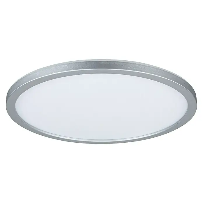 Paulmann LED-Panel Atria Shine - Durchmesser: 29,3 cm, 19 W, Chrom, Neutralweiß - Die moderne LED-Deckenleuchte mit silberfarbenem Rahmen sorgt für eine angenehme Ausleuchtung. Das schlichte Design passt sich jedem Raum an.