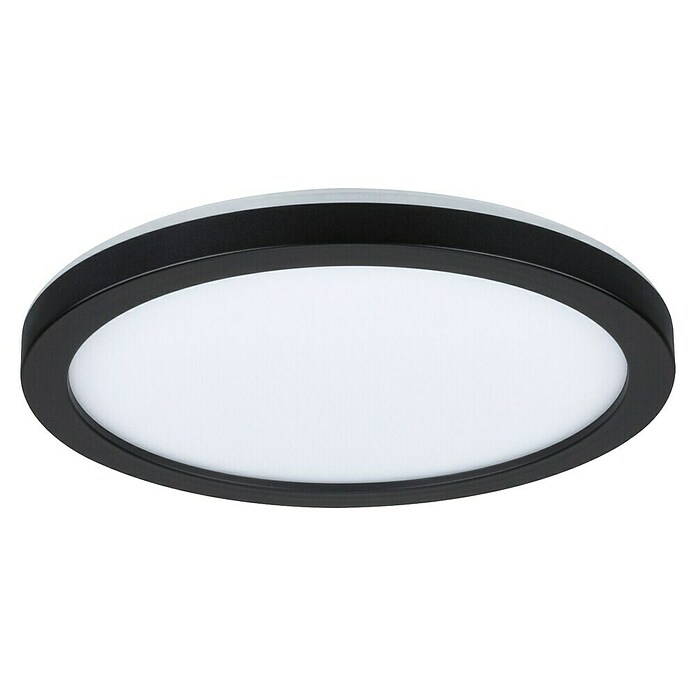 Paulmann LED-Panel Atria Shine (Durchmesser: 19 cm, 12,5 W, Schwarz, Warmweiß) | BAUHAUS