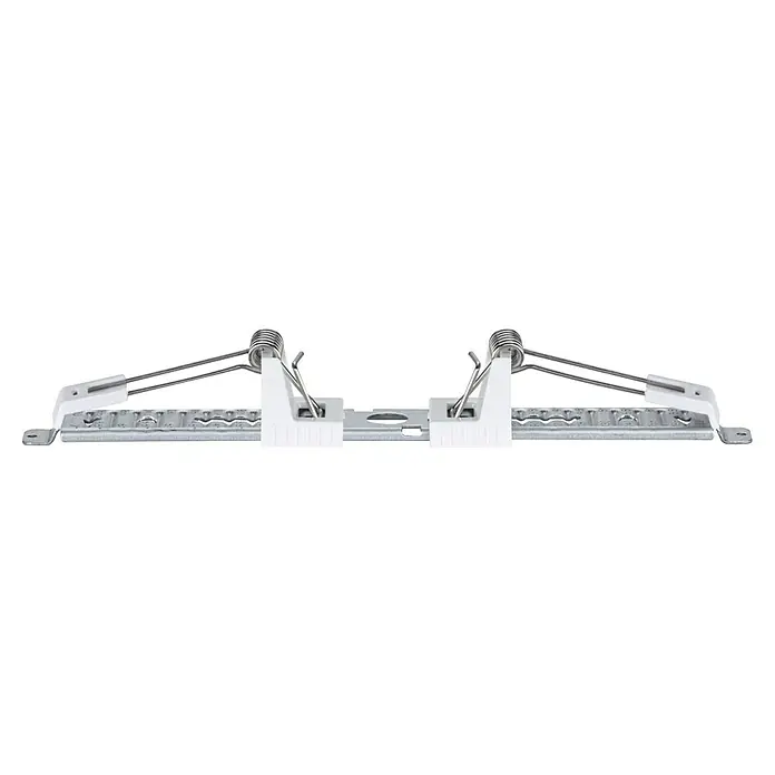 Paulmann LED-Einbauleuchte rund - 19 W, Ø x H: 22,5 x 1,9 cm, Neutralweiß, Schwarz - Produktabbildung: Eine Deckenbefestigung mit verstellbaren Federn für eine einfache Installation und sicheren Halt.