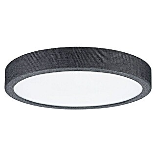 Paulmann Okrogel LED panel Cosara (15 W, Ø x V: 30 x 6,2 cm, Temno siva, Nevtralno bela)