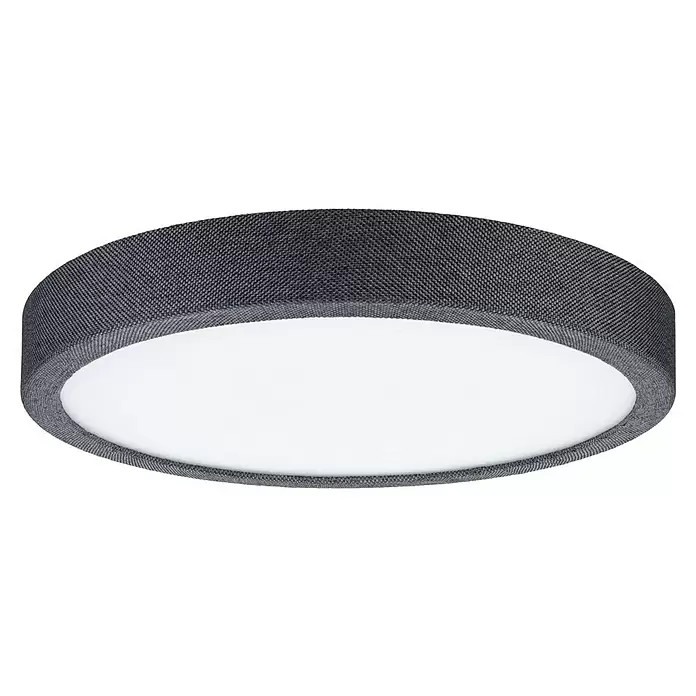 Paulmann LED-Panel rund Cosara15 W, Ø x H: 30 x 6,2 cm, Dungelgrau, Neutralweiß