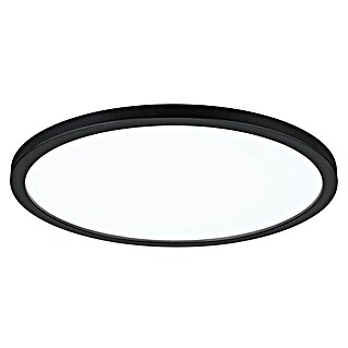 Paulmann Panel LED Atria Shine (Diámetro: 29,3 cm, 19 W, Negro, Blanco neutro)