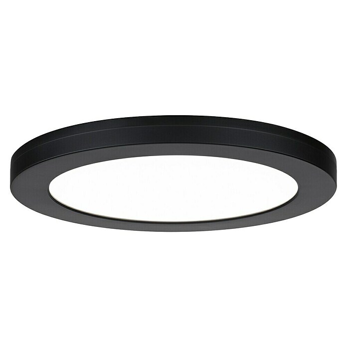 Paulmann LED-Einbauleuchte rund (19 W, Ø x H: 22,5 x 1,9 cm, Neutralweiß, Schwarz) | BAUHAUS