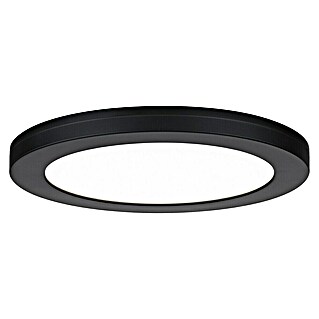 Paulmann LED ugradbena svjetiljka, okrugla (19 W, Ø x V: 22,5 x 1,9 cm, Neutralno bijelo, Crna)
