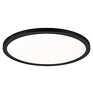 Paulmann Panel LED Atria Shine (Diámetro: 29,3 cm, 19 W, Negro, Blanco cálido)