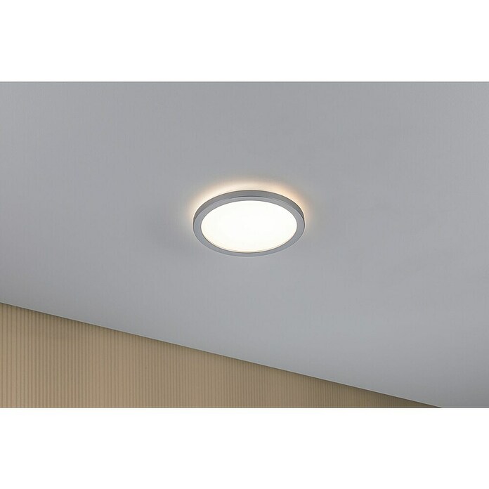 Paulmann LED-Panel Atria Shine (Durchmesser: 19 cm, 12,5 W, Chrom, Warmweiß) | BAUHAUS