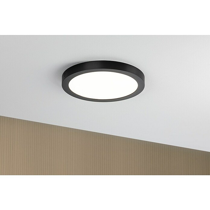 Paulmann LED-Panel Abia (24 W, Schwarz, Warmweiß) | BAUHAUS