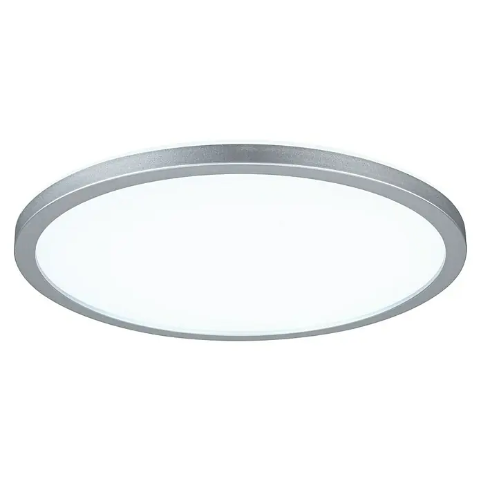 Paulmann LED-Panel Atria ShineDurchmesser: 29,3 cm, 19 W, Chrom, Neutralweiß - Elegante, runde LED-Deckenleuchte mit silberfarbenem Rahmen für eine stilvolle Beleuchtung in jedem Raum. Die Lampe sorgt für helles, gleichmäßiges Licht.