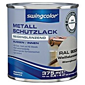 swingcolor Metall-Schutzlack (Weißaluminium, 375 ml, Seidenglänzend)
