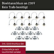 Paulmann Einbauleuchten-Set (Chrom, 10 Stk.) | BAUHAUS