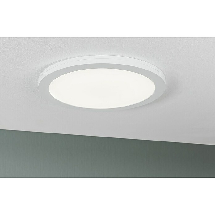Paulmann LED ugradbena svjetiljka, okrugla  (24 W, Ø x V: 33 x 1,9 cm, Bijela, Neutralno bijelo) | BAUHAUS