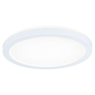 Paulmann Panel LED redondo Atria Shine (12,5 W, Diámetro: 19 cm, Blanco, Blanco neutro)