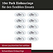 Paulmann Einbauleuchten-Set (Weiß, 10 Stk.) | BAUHAUS