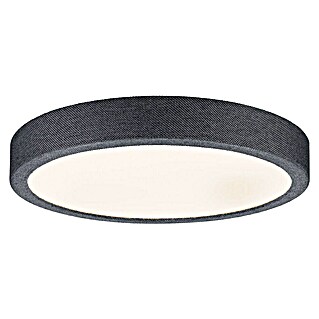 Paulmann Panel LED redondo Cosara (15 W, Ø x Al: 30 x 6,2 cm, Gris, Blanco cálido)