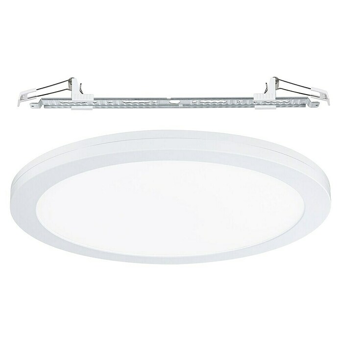 Paulmann LED ugradbena svjetiljka, okrugla  (24 W, Ø x V: 33 x 1,9 cm, Bijela, Neutralno bijelo) | BAUHAUS