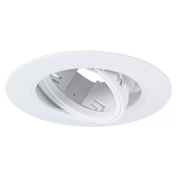 Paulmann Einbauleuchte - 10 W, 9 cm, Weiß, 10 Stk., Schwenkbar - Weißer verstellbarer Kardanring für Einbauleuchten.