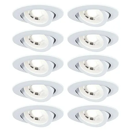 Paulmann  Set de focos LED empotrables redondos