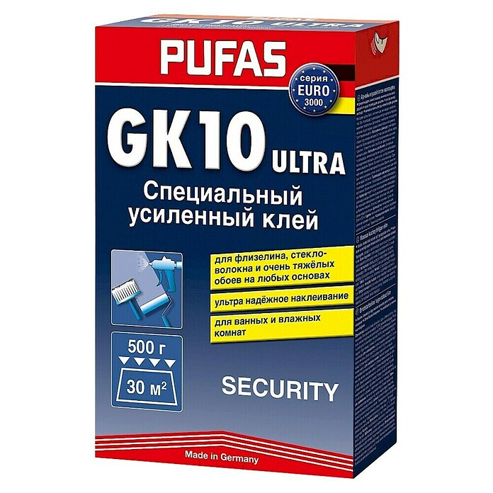 Ljepilo za tapete Security GK10  (500 g) | BAUHAUS