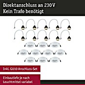 Paulmann Einbauleuchten-Set (Weiß, 10 Stk.) | BAUHAUS