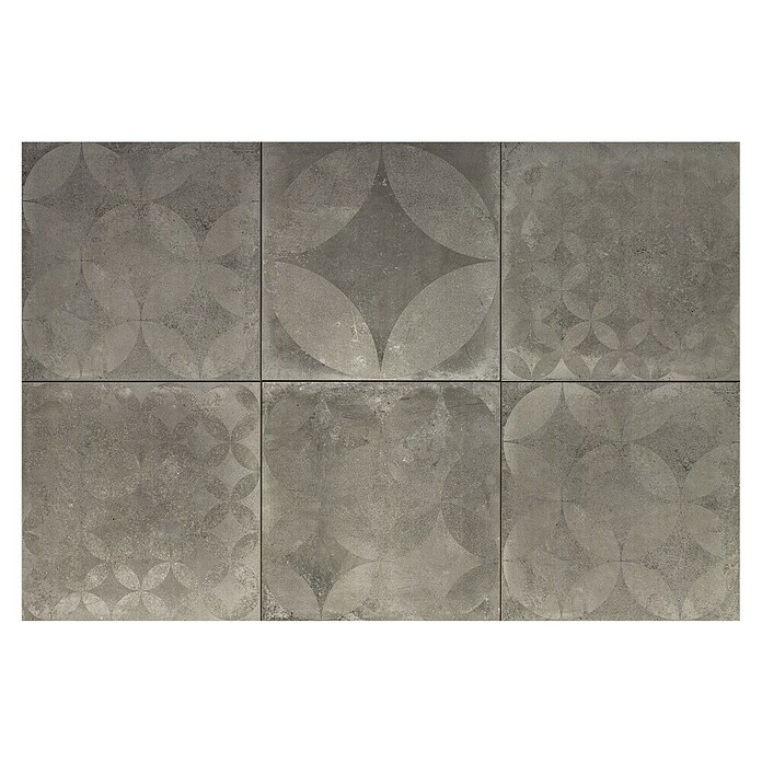 Keramische tegel Decor Ash (60 x 60 cm, Grijs) BAUHAUS