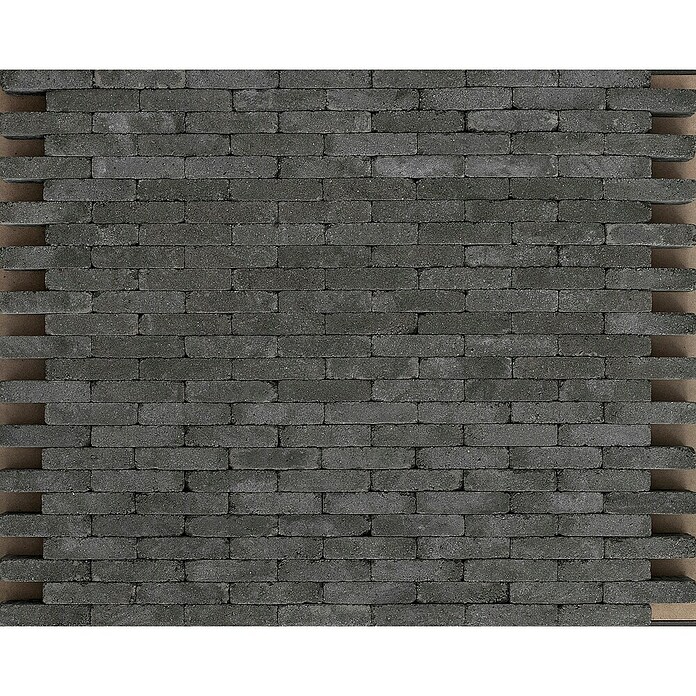 Straatsteen Tumbelton Coal (Beton, 20 x 5 x 7,3 cm, Zwart) | BAUHAUS