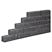 Rechthoekige palissade Splitblok Zwart (30 x 10 x 10 cm, Zwart) | BAUHAUS