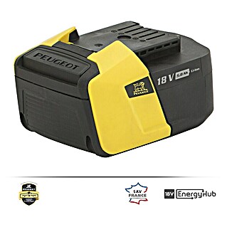 Peugeot Batería EnergyHub-18V50 (18 V, 5 Ah)