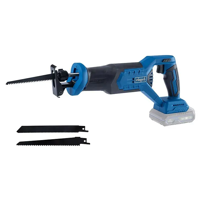 Scheppach IXES 20V Akku-Säbelsäge BC-RS250-X - 20 V, Hublänge: 28 mm - Akku-Reciprosäge von Scheppach, ideal für vielfältige Sägearbeiten. Leistungsstark und kabellos für maximale Flexibilität.