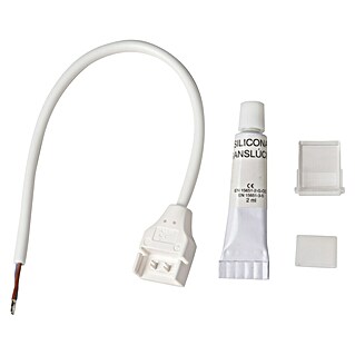 Alverlamp Cable de conexión (Largo: 21,5 cm, Específico para: Alverlamp Tira LED 12W)