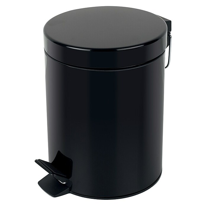 Spirella Sydney Treteimer (3 l, Edelstahl, Schwarz) | BAUHAUS