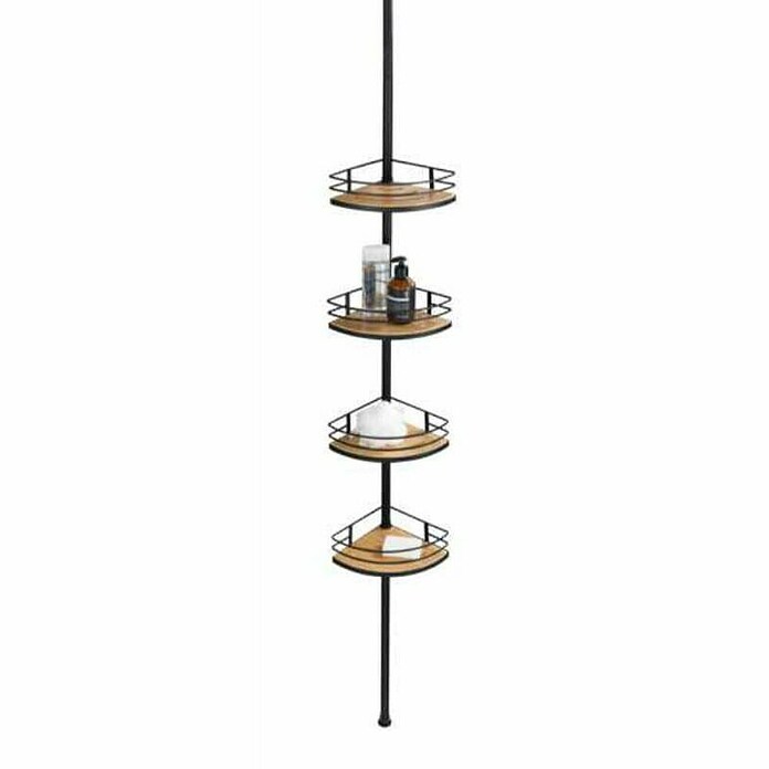 Wenko Teleskopski kotni regal  (Nastavitev višine: 65 cm - 275 cm) | 3746 - Badhelfer | DADD - Accessoires | DAD - Badausstattung | DA - Badausstattung/Bäderwelt | D - Sanitär | BAUHAUS