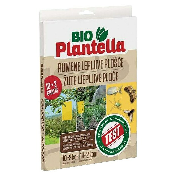 Plantella Rumene tablice  (12 -del., Rumena) | 7533 - Fallen und Tafeln | IAHE - Pflanzenschutz bio-mechanisch | IAH - Dünger / Pflanzenschutz | IA - Gartenhartware | I - Stadtgarten | BAUHAUS