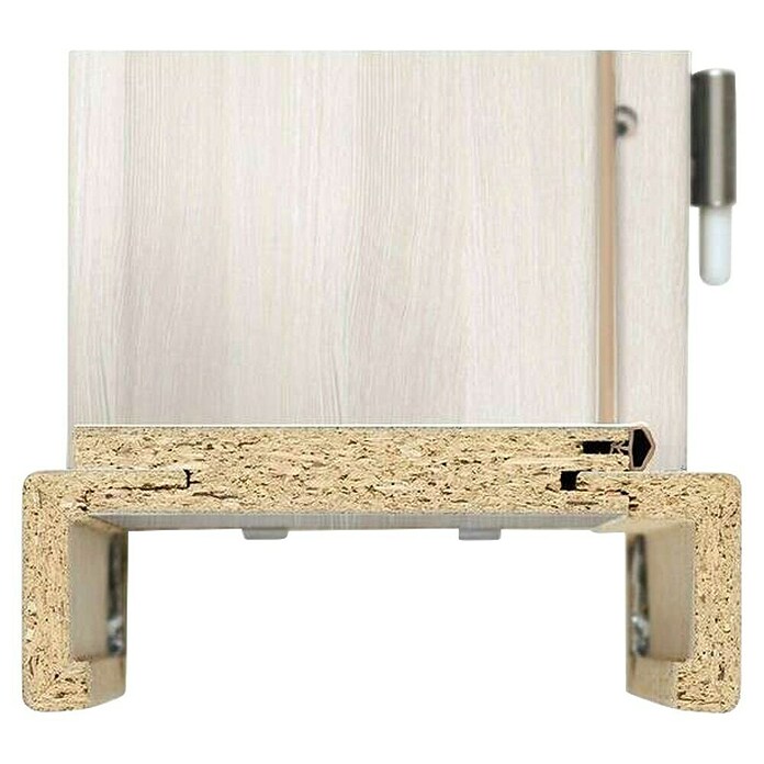Doornite Podboj za vrata Beli hrast  (750 x 2.000 mm, Debelina stene: 160 mm, Smer odpiranja: Levo, Beli hrast) | 4768 - Zargen Dekor | GBDC - Innentüren | GBD - Bauelemente | GB - Bauelemente | G - Holz/Bauelem | BAUHAUS