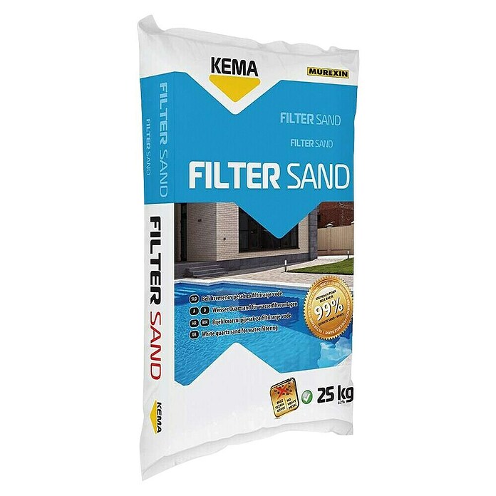 Kema Pijesak za filtar bazena 80  (Granulacija: 0,4 mm - 0,8 mm) | BAUHAUS