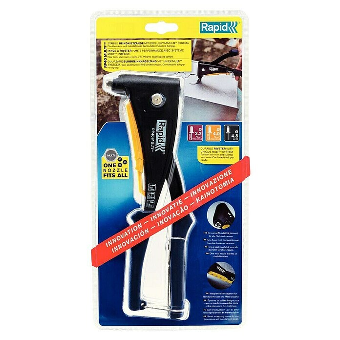 Rapid Klešče za slepe kovice RP40  (Ergonomski ročaj) | 2002 - Befestigen und Kleben | BADR - Befestigungswerkzeug | BAD - Handwerkzeuge | BA - Handwerkzeuge | B - Werkz/Masch/Maschzubeh/Auto | BAUHAUS