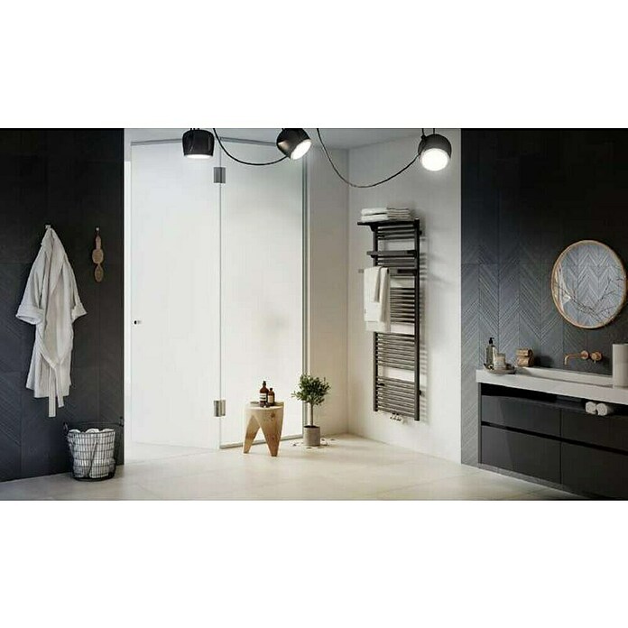 Bial Kupaonski radijator Alta  (Š x V: 450 x 1.374 mm, Crna) | BAUHAUS