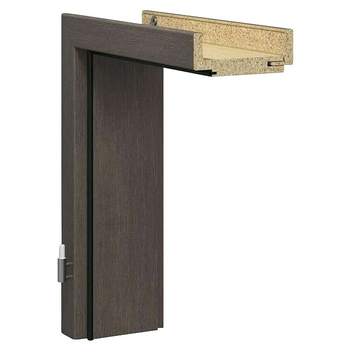 GetaDoor Aperto Podboj za vrata Cappuccino GA 44  (850 x 2.000 mm, Debelina stene: 16,5 cm, Smer odpiranja: Levo, Sivorjava/Cappucino grey) | 4768 - Zargen Dekor | GBDC - Innentüren | GBD - Bauelemente | GB - Bauelemente | G - Holz/Bauelem | BAUHAUS