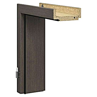 GetaDoor Aperto Podboj za vrata Cappuccino GA 44 (850 x 2.000 mm, Debelina stene: 16,5 cm, Smer odpiranja: Levo, Sivorjava/Cappucino grey)