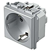 TEM Čatež Utičnica  (Srebrna, Mat, Plastika, Podžbukna montaža) | BAUHAUS
