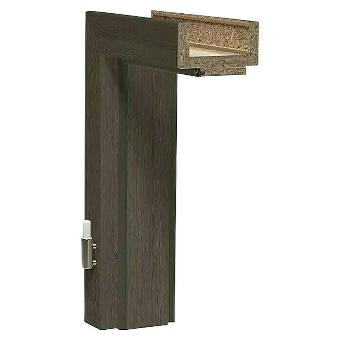 GetaDoor Aperto Podboj za vrata Cappuccino GA44  (750 x 2.000 mm, Debelina stene: 225 mm, Smer odpiranja: Levo, Sivorjava/Cappucino grey) | 4768 - Zargen Dekor | GBDC - Innentüren | GBD - Bauelemente | GB - Bauelemente | G - Holz/Bauelem | BAUHAUS