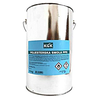 Poliestrska smola KGK (5 kg, Brezbarvna)