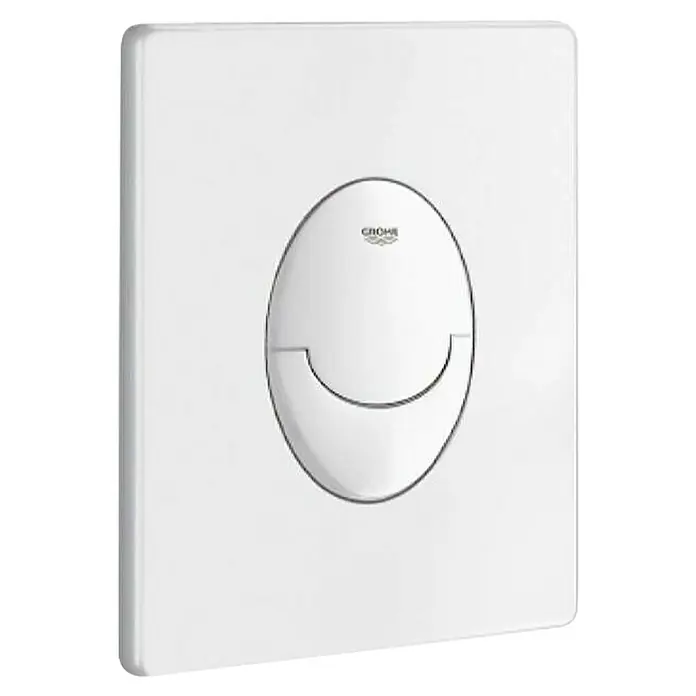 Grohe Start Betätigungsplatte Start - Weiß, 2-Mengen-Spülung - Elegante Grohe Betätigungsplatte in Weiß für eine stilvolle Badgestaltung. Das moderne Design fügt sich nahtlos in jedes Badezimmer ein.