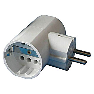 Električni razdelilnik Tritech RV 2/4 (Število vtičnic Schuko: 2 kos, Bela)