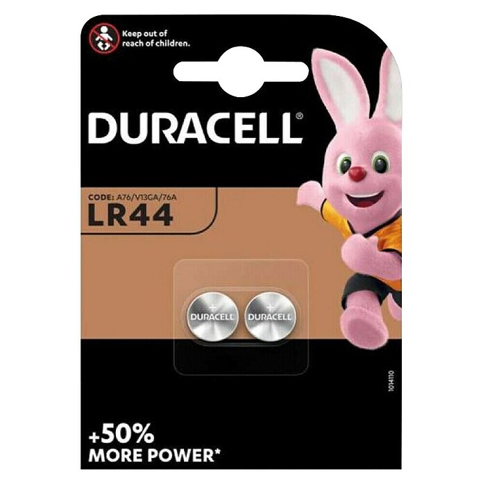 Duracell Gumbna baterija LR44  (1,5 V, 2 kos) | 3353 - Knopfzellen/Fotobatterien Marke | CBHA - Batterien Marke | CBH - Batterien/Taschenlampen | CB - Elektroinstallation | C - Elektro | BAUHAUS
