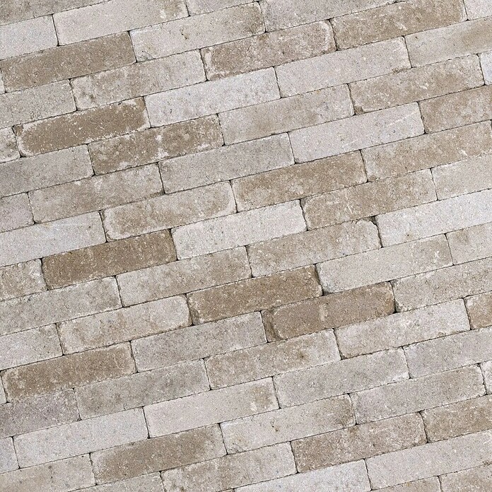 Straatsteen Tumbelton Goya (Beton, 20 x 5 x 7,3 cm, Grijs Beige) | BAUHAUS